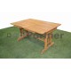 Záhradný obdĺžnikový rozkladací stôl ACAPULCO