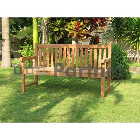 Záhradná teaková lavica FLORENCIE 150 cm