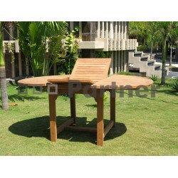 Záhradný obdĺžnikový stôl SANTIAGO 160/210 x 100 cm