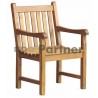 Záhradné kreslo teak ROMA
